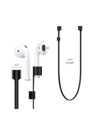 Держатель Spigen для наушников Airpods, Black