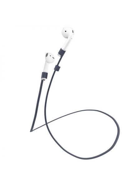 Держатель Spigen для наушников Airpods, Midnight Blue