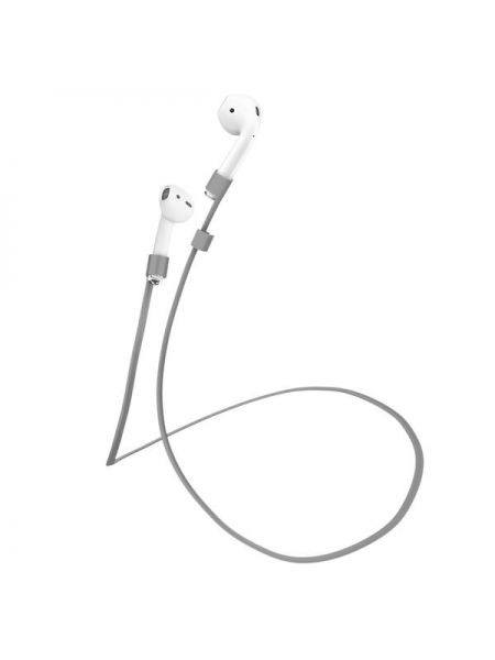 Держатель Spigen для наушников Airpods, Space Gray