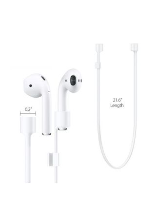 Держатель Spigen для наушников Airpods, White