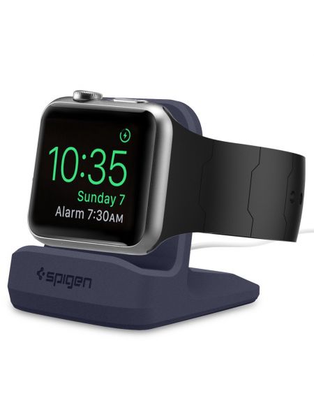 Подставка Spigen S350 Apple Watch, Midnight Blue