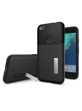 Чехол Spigen Slim Armor для Google Pixel, Black, F14CS20899