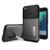 Чехол Spigen Slim Armor для Google Pixel, Gunmetal