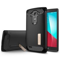 Чехол Spigen Rugged Armor для LG G4, Black 