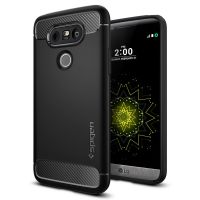 Чехол Spigen Rugged Armor для LG G5, Black 