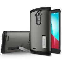 Защитный чехол SPIGEN для LG G4 - Slim Armor, Gunmetal