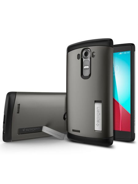Защитный чехол SPIGEN для LG G4 - Slim Armor, Gunmetal Защитный чехол SPIGEN для LG G4 - Slim Armor, Gunmetal