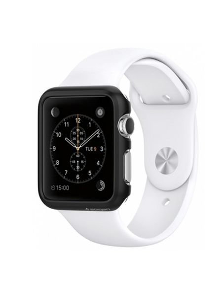 Apple Watch Case Thin Fit (38mm) Smooth Black