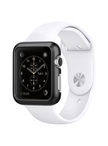 Apple Watch Case Thin Fit™ (42mm) Smooth Black , SGP11498