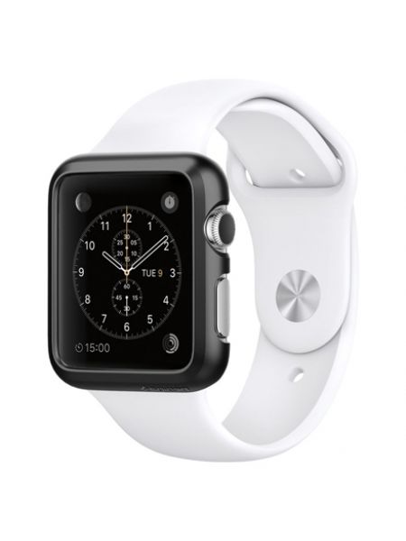 Apple Watch Case Thin Fit™ (42mm) Smooth Black 