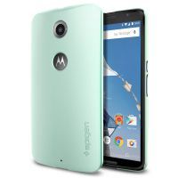 Чехол Spigen Thin Fit для Motorola Nexus 6, Mint 