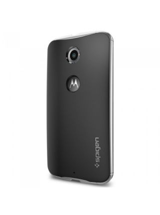 Чехол Spigen Neo Hybrid для Motorola Nexus 6, Satin Silver 