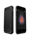 Чехол Spigen Rugged Armor для iPhone SE/5S/5, Black , 041CS20167