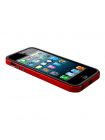 Бампер Spigen Neo Hybrid EX Slim vivid для iPhone SE/5S/5, Dante Red , SGP10026