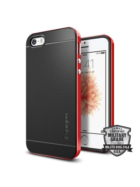 Чехол Spigen Neo Hybrid для iPhone SE, Dante Red