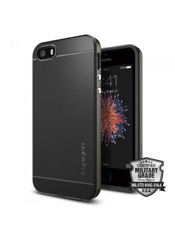 Чехол Spigen Neo Hybrid для iPhone SE, Gunmetal , 041CS20184