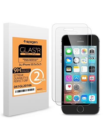 Защитное стекло Spigen iPhone 5, 2шт , SGP10111