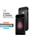 Чехол Spigen Tough Armor для iPhone SE/5S/5, Black, 041CS20189