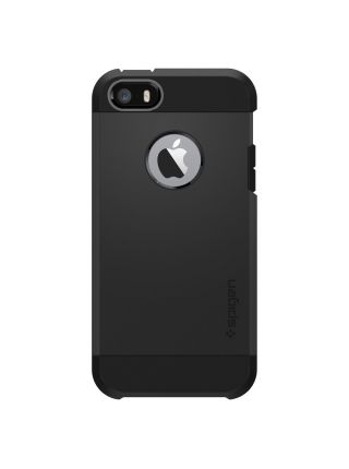 Чехол Spigen Tough Armor для iPhone SE/5S/5, Black
