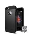 Чехол Spigen Tough Armor для iPhone SE/5S/5, Black, 041CS20189