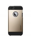 Чехол Spigen Tough Armor для iPhone SE/5S/5, Champagne Gold, 041CS20252