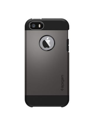 Чехол Spigen Tough Armor для iPhone SE/5S/5, Gunmetal
