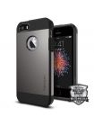 Чехол Spigen Tough Armor для iPhone SE/5S/5, Gunmetal, 041CS20188