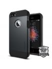 Чехол Spigen Tough Armor для iPhone SE/5S/5, Metal Slate, 041CS20187