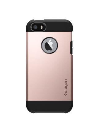 Чехол Spigen Tough Armor для iPhone SE/5S/5, Rose Gold
