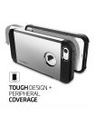 Чехол Spigen Tough Armor для iPhone SE/5S/5, Satin Silver, 041CS20251