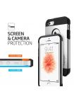 Чехол Spigen Tough Armor для iPhone SE/5S/5, Satin Silver, 041CS20251