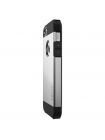 Чехол Spigen Tough Armor для iPhone SE/5S/5, Satin Silver, 041CS20251