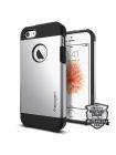 Чехол Spigen Tough Armor для iPhone SE/5S/5, Satin Silver, 041CS20251