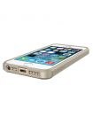 Чехол Spigen Ultra Hybrid для iPhone SE/5S/5, Gold , SGP10713