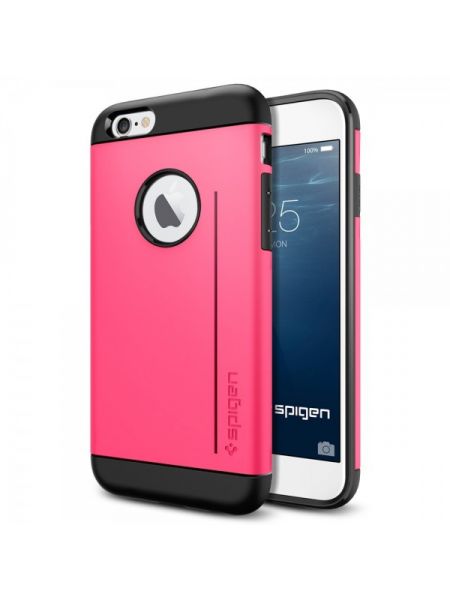 Чехол Spigen Slim Armor S для iPhone 6S/6, Azelea Pink Чехол Spigen Slim Armor S для iPhone 6S/6, Azelea Pink
