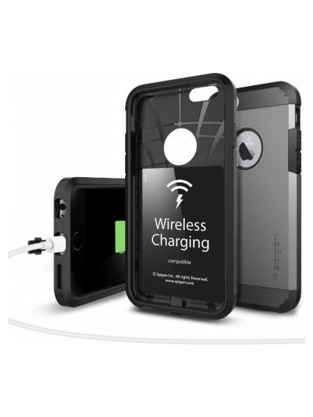 Чехол Spigen Tough Armor Volt для iPhone 6S/6, Gunmetal 