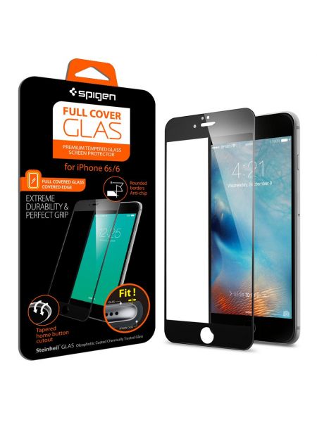 Защитное стекло для iPhone 6S/6 Full Cover, Black