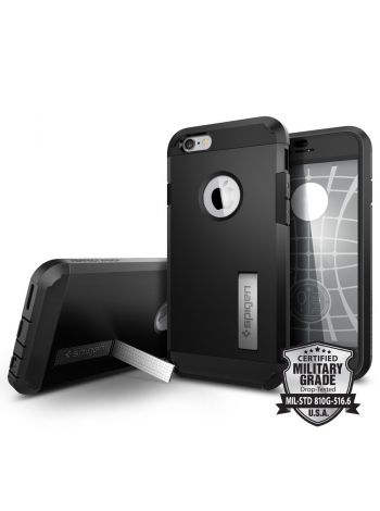 Чехол Spigen Perfect Armor для iPhone 6S/6, Black , SGP11615