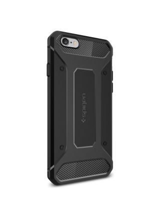 Чехол Spigen Rugged Armor для iPhone 6S/6, Smooth Black
