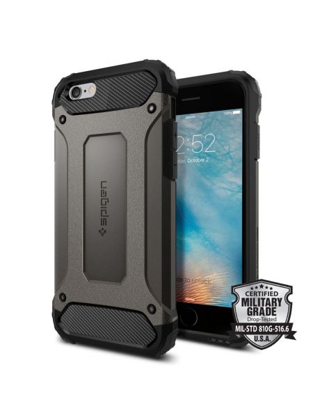 Чехол Spigen Tough Armor Tech для iPhone 6S/6, Gunmetal 