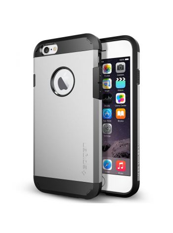 Чехол для iPhone 6S/6 Tough Armor, Satin Silver, SGP10971