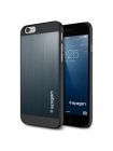 Чехол Spigen Aluminum Fit для iPhone 6S/6, Blue, SGP10946