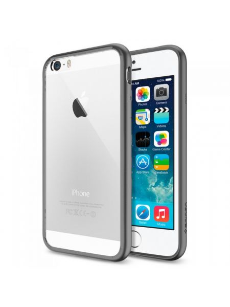 Чехол Spigen Ultra Hybrid для iPhone 6S/6, Gunmetal 