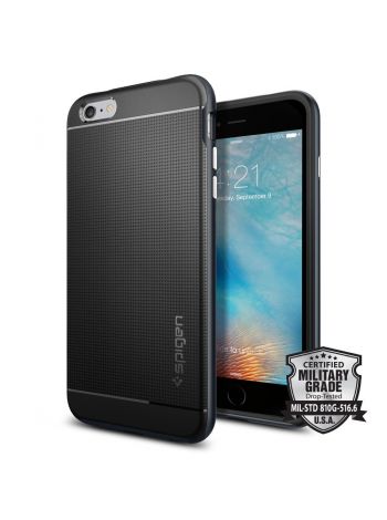 Чехол Spigen Neo Hybrid для iPhone 6S/6, Metal Slate, SGP11664