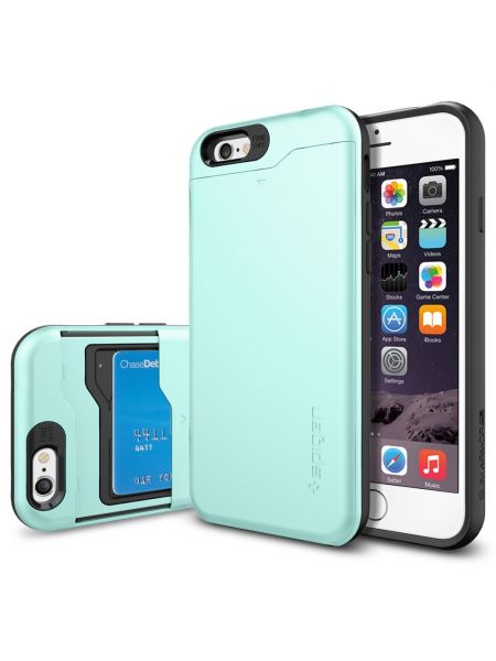 Чехол Spigen Slim Armor CS для iPhone 6S/6 , Mint