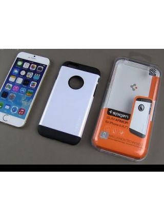 Чехол Spigen Slim Armor для iPhone 6S/6, Shimmery White Чехол Spigen Slim Armor для iPhone 6S/6, Shimmery White
