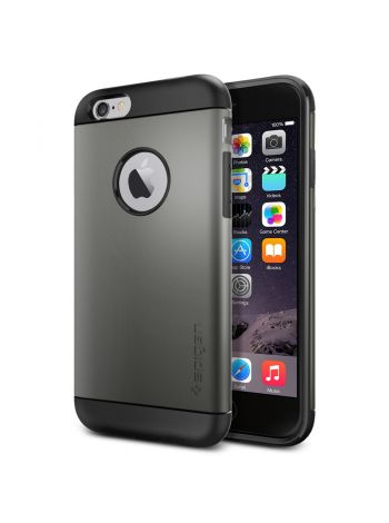 Чехол Spigen Slin Armor для iPhone 6S/6, Gunmetal , SGP10959