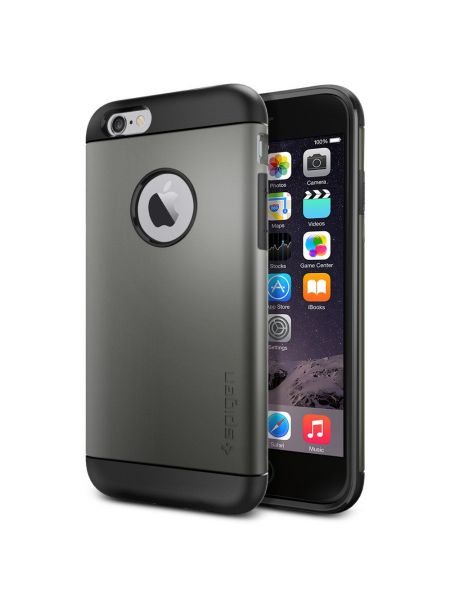 Чехол Spigen Slin Armor для iPhone 6S/6, Gunmetal 