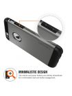 Чехол Spigen Slim Armor для iPhone 6S/6, Satin Silver , SGP10958