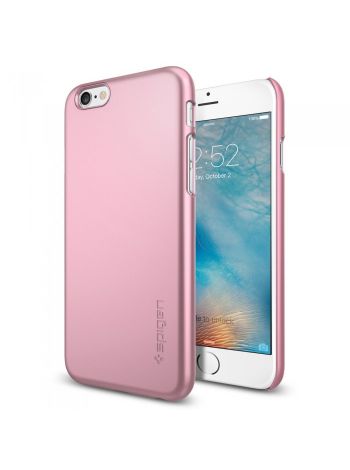 Пластиковый чехол iPhone 6S/6 Thin Fit, Rose Gold , SGP11787